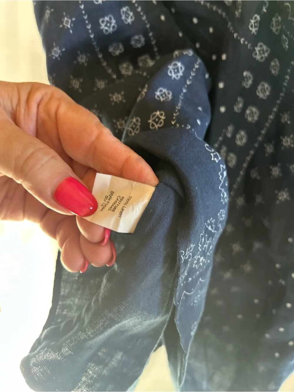J. Crew Cami 100% Linen Sz 4